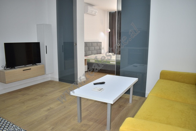 Modern one bedroom apartment for rent near Durresi street in Tirana, Albania.